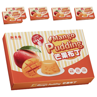 新東陽 芒果布丁, 無添加糖精、甜精、防腐劑, 660g, 6盒