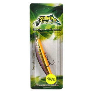 Strike Pro 尖尾米諾 EG-243 硬餌 沉水型 7cm, 6.8g, 1個, A189E