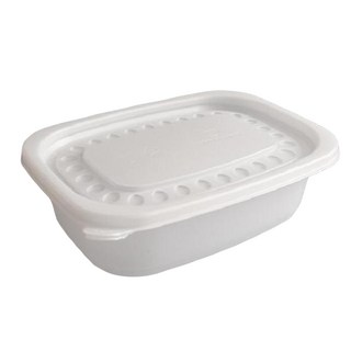 TY 多用途密封粥容器 中 + 蓋子, 50個, 1 個容器 + 1 個蓋子