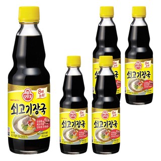 不倒翁牛肉湯, 360ml, 5瓶