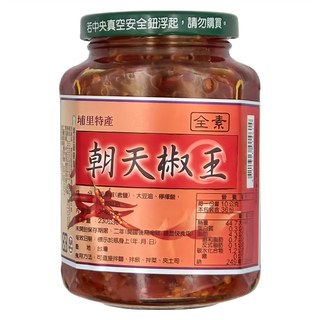 南投埔里農會 朝天椒 埔里特產 古法製作, 360g, 1罐