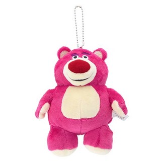 sun-star 柔軟毛絨鑰匙圈 玩具總動員 140mm 熊抱哥 可愛造型, 1個