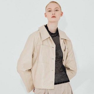 NUVO 10 女款人造皮革休閒夾克