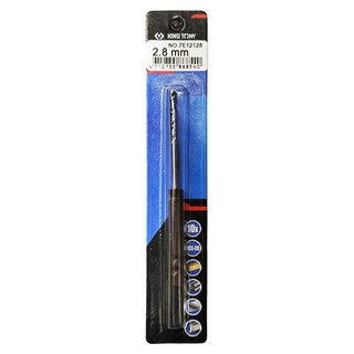 KING TONY 金統立 雙溝六角柄 不鏽鋼鑽頭 KT7E12128-1 2.8mm, 1支