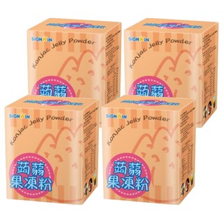 SIGNWIN 三得冠 蒟蒻果凍粉 10包入, 200g, 4盒
