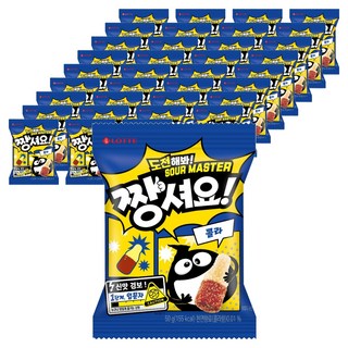 롯데웰푸드 짱셔요 콜라맛, 50g, 36개