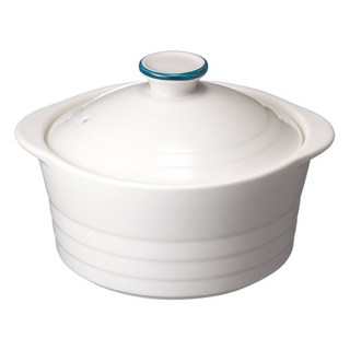 Yozle 全陶瓷電磁爐百年白瓷砂鍋, 1個, 17cm