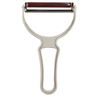 日本 echo 不鏽鋼削皮器 寬 17 x 10cm, 白色, 1支