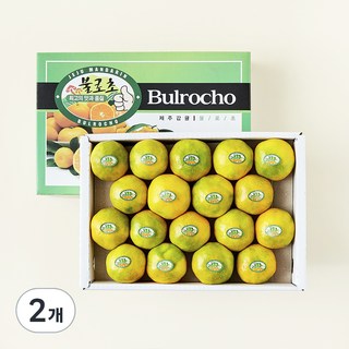 불로초 고당도12.5brix 감귤, 1.5kg, 2개