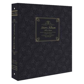J&H Story Album 經典自黏式相本 50張入 - 黑色, 50張