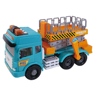 台灣好車隊 大型工程升降車, 仿真工程車模型, 兒童玩具, 1個