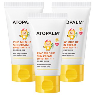 ATOPALM 愛多康 兒童溫和防曬霜 SPF50+ PA++++, 65g, 3條