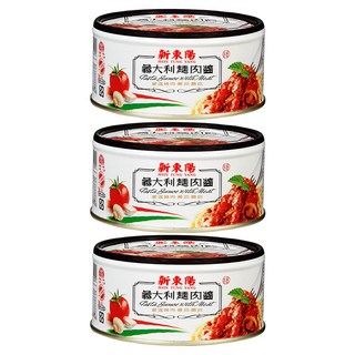 新東陽 義大利麵肉醬, 160g, 3罐