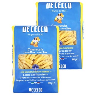 DE CECCO 得科 小麻花捲麵 NO.88, 500g, 2包