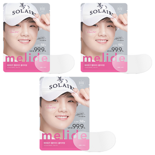 AIRMUSE Clear fit透明防曬貼片 10枚入, 3包, 30g