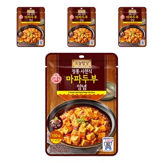 OTTOGI 不倒翁 四川麻婆豆腐調理包, 130g, 4包