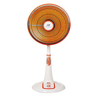 尚朋堂 碳晶擺頭定時電暖器, 40cm大扇面, 兩段功率500/1000W, 120分鐘定時, SH-2336CA