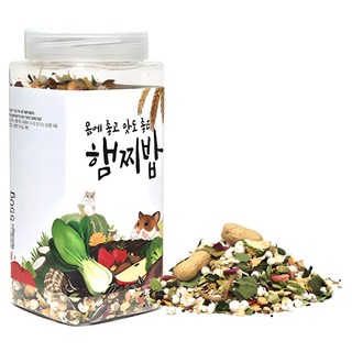 햄토피아 햄찌밥 햄스터 사료, 550g, 1개