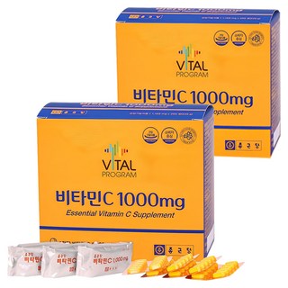 Chong Kun Dang 維他命 C 1000mg, 200顆, 2盒