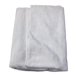 星紅織品 純棉加厚重磅飯店大浴巾 - 台灣製 140x70 公分, 白色, 1個