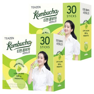 TEAZEN 茶禪 康普茶麝香葡萄茶, 5g, 30包, 2盒