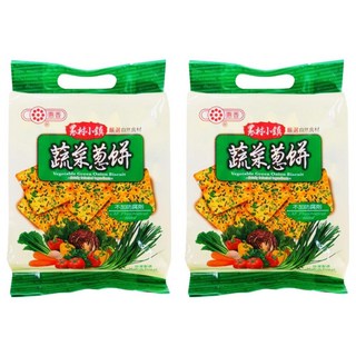 惠香 農村小鎮蔬菜蔥餅 獨立包裝 添加紫菜 不加防腐劑, 252g, 2袋