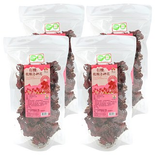 台東地區農會 有機乾燥洛神花, 4包, 300g