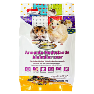 armonto 阿曼特 荷蘭特級機能倉鼠&沙鼠&全鼠類主食, 1kg, 1袋