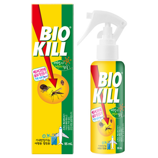비오킬 휴대용 버그프리 미니 빈대 베드버그 여행용 살충제 95ml, 1개입, 1개