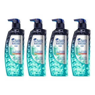 head&shoulders 海倫仙度絲 瞬效止癢 科研去屑洗髮乳，針對嚴重頭皮屑, 300g, 4瓶