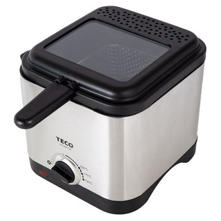 TECO 東元 YP1901CB 不鏽鋼輕巧型溫控油炸鍋