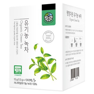 평창다원 유기농 녹차, 1.5g, 10개입, 1개