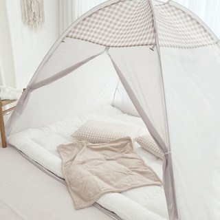 핫방 프리미엄 원터치 모던 난방텐트 2인용 + 보관가방