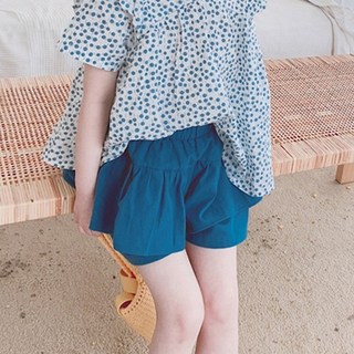 CONTIKIDS 女童透氣皺褶褲裙