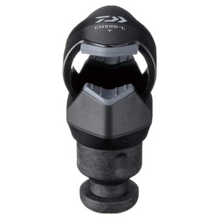 DAIWA 船竿架鎖竿頭 L, 黑色, 1個