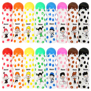 TACCO 塔可 點點畫筆 8入, 8色, 2個