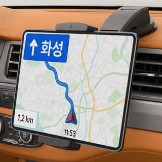 몰킨 차량용 대쉬보드 태블릿 거치대, 1개, 블랙