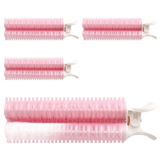gloss&glow 大髮根蓬鬆夾, 粉色, 4支