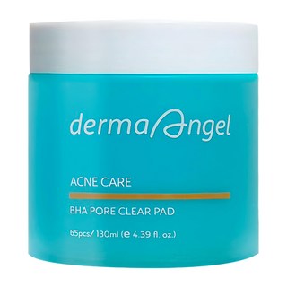 derma Angel 護妍天使 BHA 毛孔淨化爽膚棉 130ml, 65片, 1罐