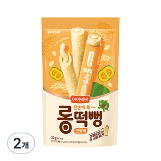 아이배냇 한손에 쏙 롱떡뻥, 2개, 30g, 단호박맛