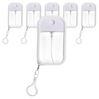 便攜式乾洗手空瓶 50ml, 白色, 6個