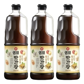 샘표 맛간장 조림볶음용, 1.7L, 3개