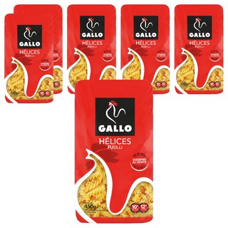 西班牙 GALLO 公雞牌 螺旋麵, 450g, 6個