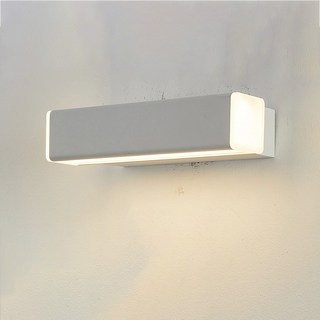 Honey Comb 北歐風 LED 9W 旋轉壁燈, 簡約時尚, 角度可調, 適用多種空間, 1入, 白色