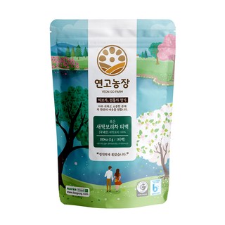 YEON GO FRAM 焙炒大麥芽茶, 1g, 100個, 1袋