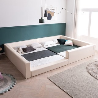 삼익가구 코지 벙커형 패밀리 침대 프레임 단품 방문설치, 아이보리