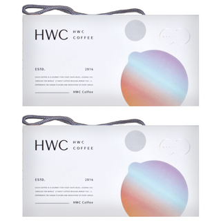 HWC 黑沃咖啡 馬卡龍系列 浸泡綜合咖啡禮盒 100% 阿拉比卡 氮氣充填 CQI國際杯測評審監製, 藍山風味 + 黃金曼特寧 + 曼巴 + 阿拉比卡 + 摩卡, 2盒