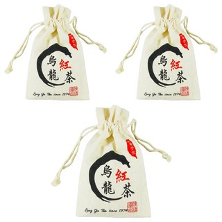 龍源茶品 鑫龍源 蜜香紅茶茶包 附文創棉袋, 3g, 12包, 3袋
