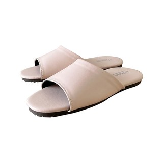 TAIWAN SLIPPER 台灣犀利趴 經典系列 皮質室內拖鞋 橡膠鞋底 防滑耐用 包覆軟墊 中底減壓 Q軟橡膠, M, 粉色, 1雙