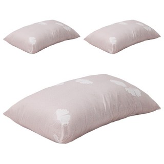 歐亞之星 舒眠羊毛枕 75 x 47cm 米色條紋 透氣舒適 台灣製, 3個